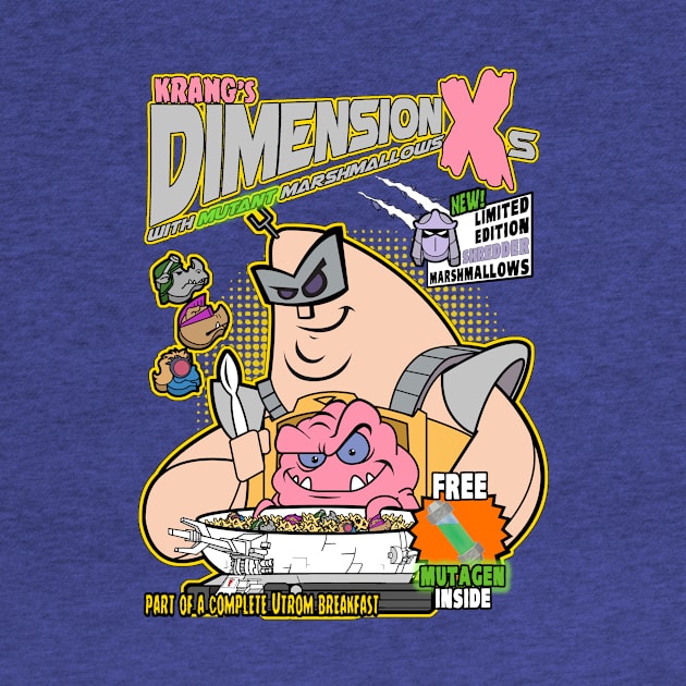 Krang's Dimension Xs Cereal by Tom Krohne